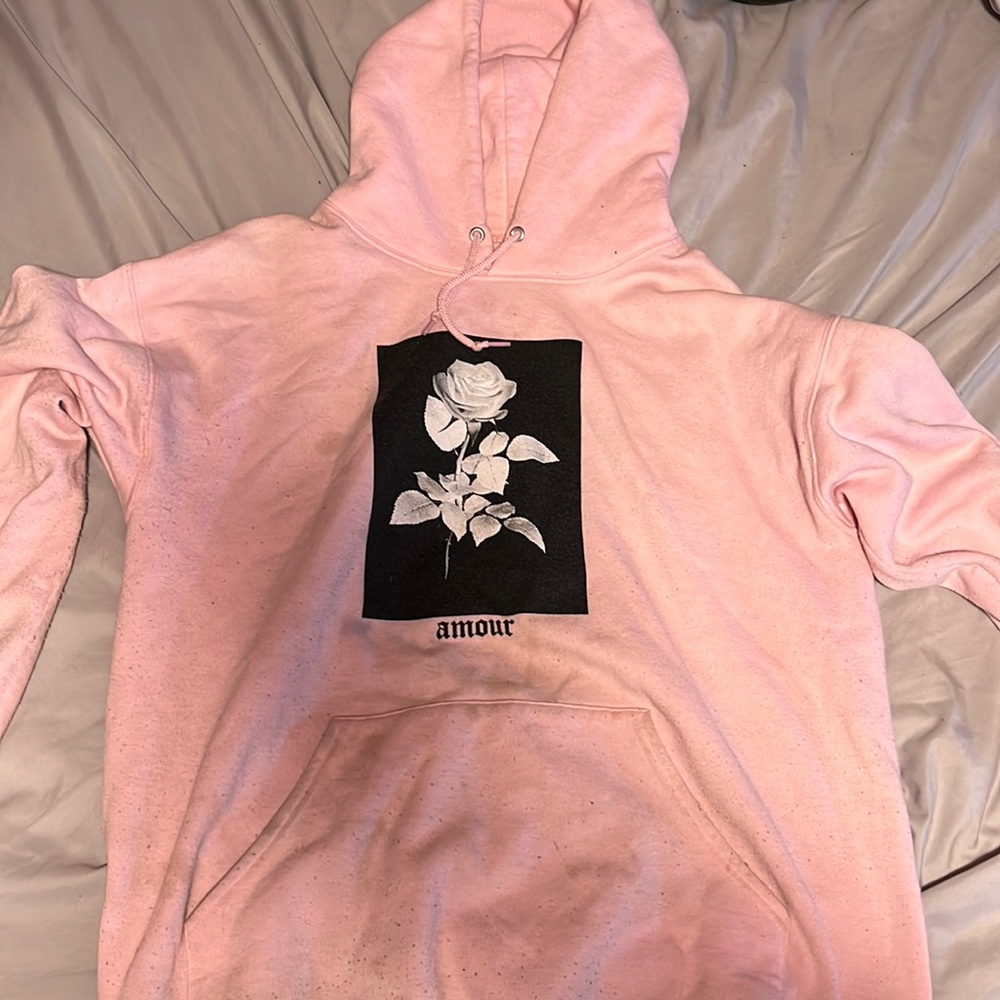 Amour flower hoodie